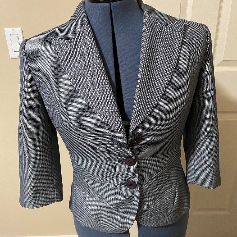 Gilani | Formal Gray Patterned Suit Jacket